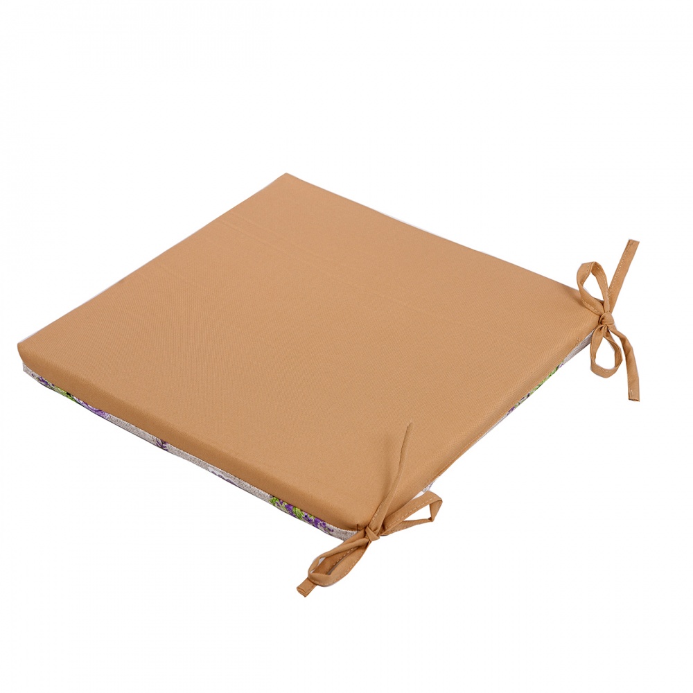 Подушка на стілець 40х40x3 см лонета Lavanda Lila