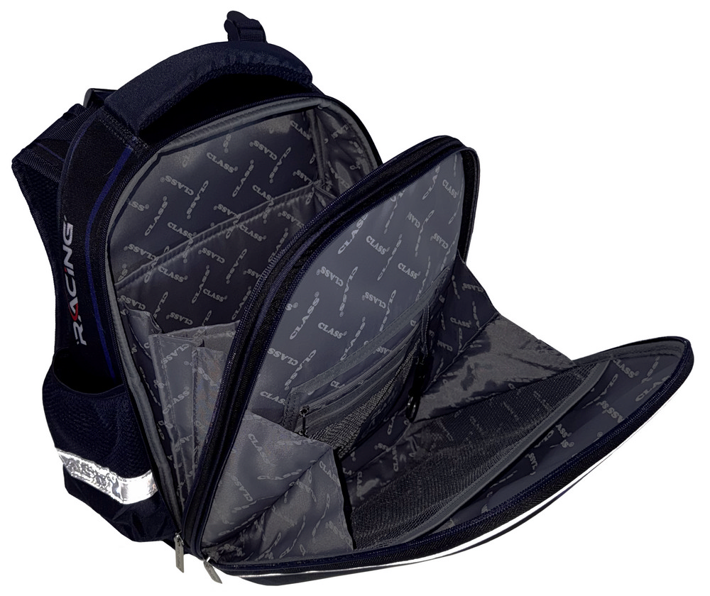 Ранець шкільний CLASS Racing 38х29х16 см 2515C 13010121