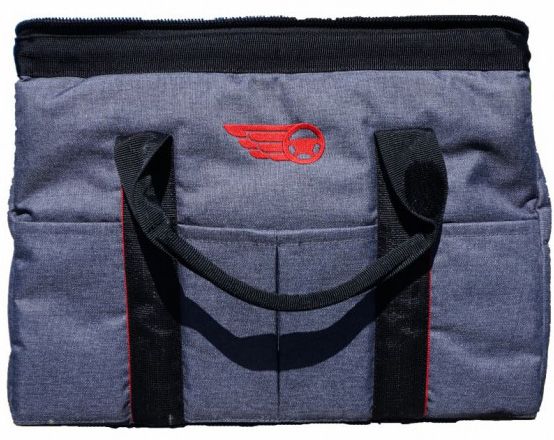 Сумка дорожная для автомобиля Дампин 27 ТрендБай 1055 серый