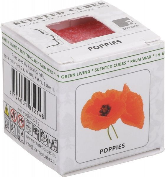 Набір кубиків Scented Cubes для аромалампи Маки 
