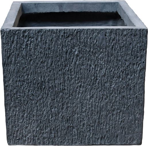 Кашпо Engard Бенуе 29х29х27 см квадратний 23 л сірий (GA71-1) 