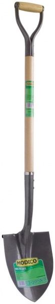 Лопата штикова Modeco Garden канадська з держаком-ручкою MN-79-365