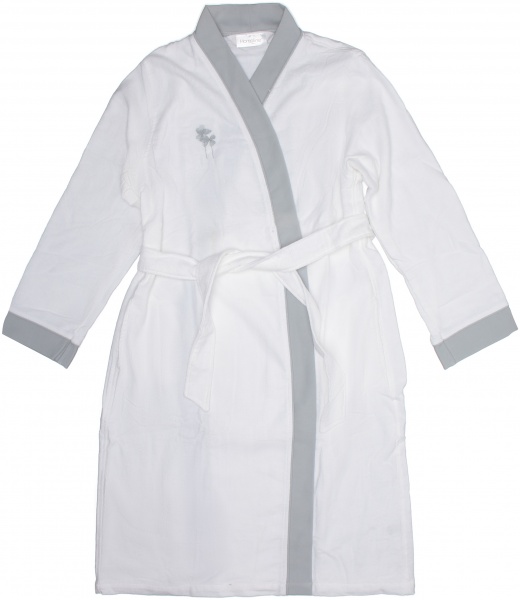 Халат махровый кимоно 154427 р. L белый 