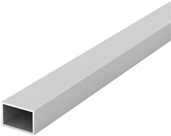 Труба профильная прямоугольная алюминий АЛЮПРО анодированная 30x20x1,5x2000мм