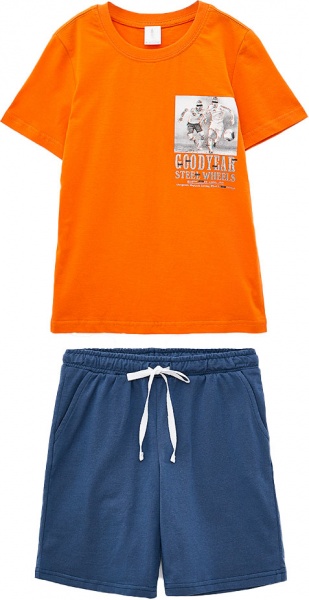 Комплект для хлопчиків Роза р.164 помаранчевий 210221 