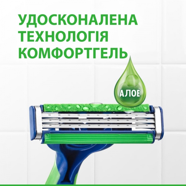Станки одноразовые Gillette Blue3 Sensitive 6 шт.