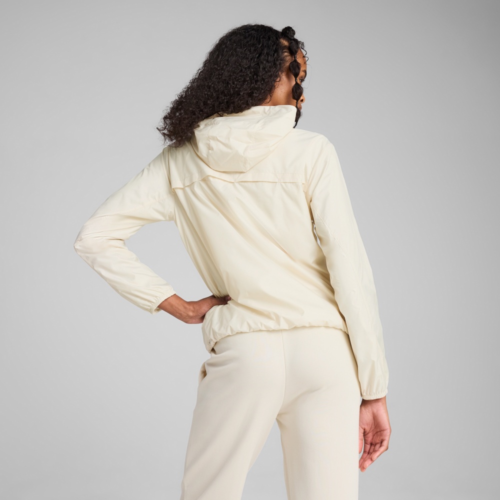 Ветровка женская Puma Ess Regular Windbreaker 68513387 р.XS бежевая