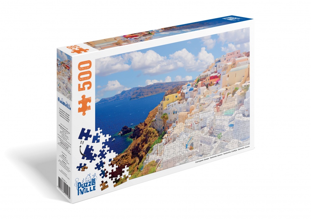 Пазл PUZZLEVILLE Санторині, Греція 500 елементів PZL500_2