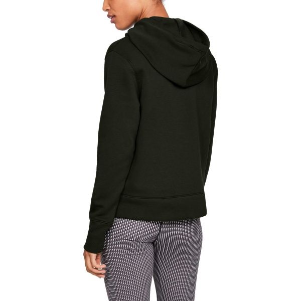 Джемпер Under Armour Cotton Fleece Sportstyle Logo hoodie 1321185-357 р. S зеленый