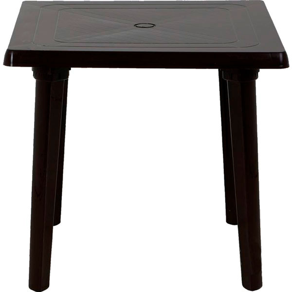 Стіл Алеана шоколад 80x80 см шоколадний 