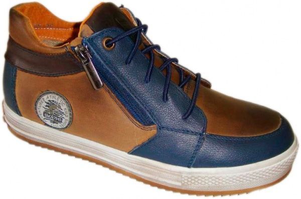 Ботинки Bistfor для мальчика р.34 сине-коричневый 87003/128/435 ут. 