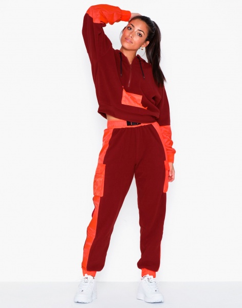 Брюки Tommy Hilfiger BLOCKED POLAR MIX PANT S10S100326607 р. XS красный