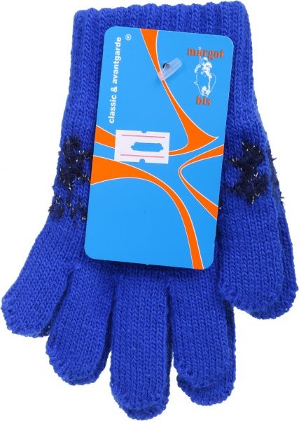 Варежки ДАЙС Zorza р.14 синий 13830200 