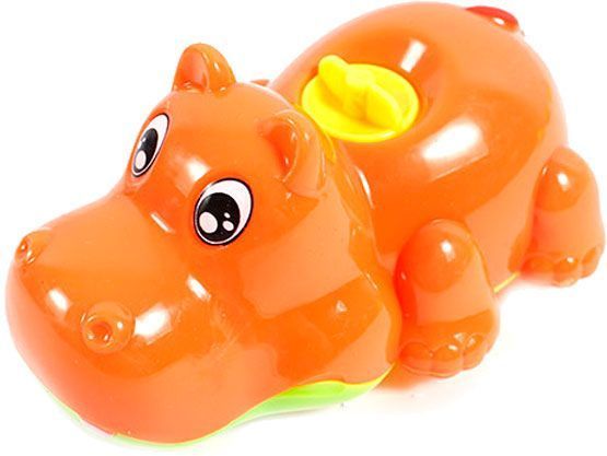 Игрушка Lindo для детей механический плавающий Бегемотик П 901 в ассортименте