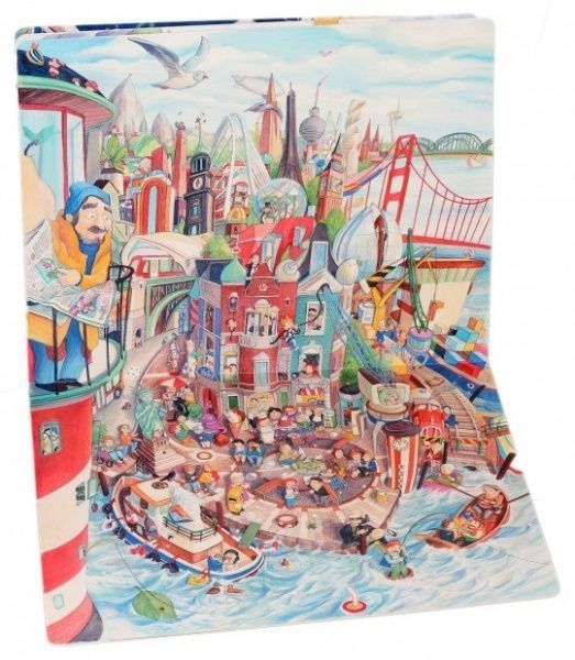 Книга Бернд Леманн «Згори Вниз. Віммельбух» 978-617-7395-24-8