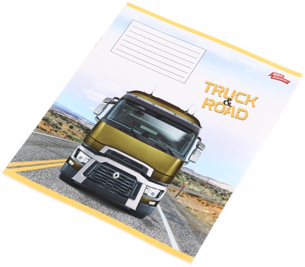 Тетрадь школьная 24 листа в линейку в ассортименте Мечты сбываются