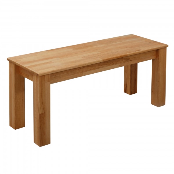 Лавка KROKWOOD BONN из массива бука (1600x350x450 мм) натуральный 