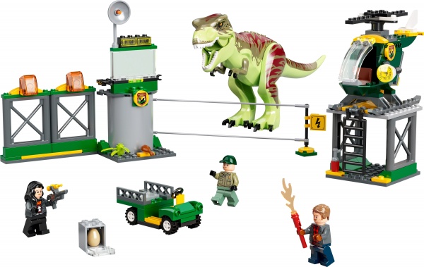 Конструктор LEGO Jurassic World Побег тиранозавра 76944