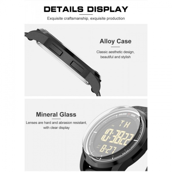 Часы тактические Water Golden Hour black (NULL)