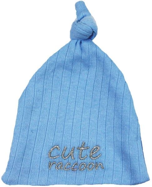 Шапочка дитяча Danaya з вишивкою р.50 блакитний ЗО20-77/2