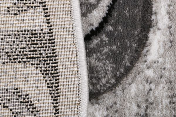 Килим Arka Carpet Omega O сірий 0,8x1,5 м