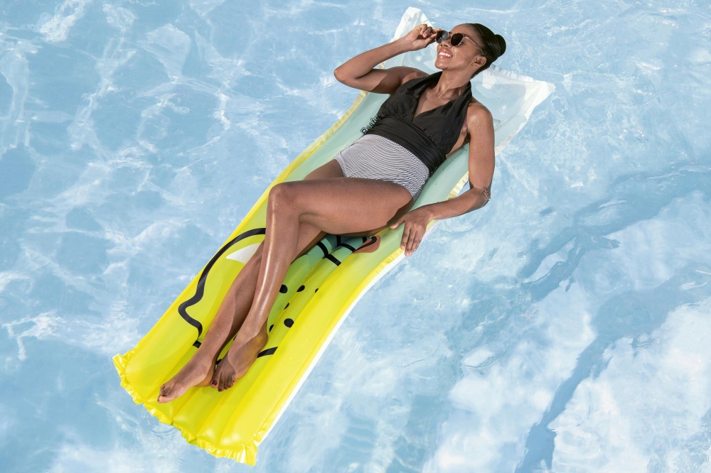 Матрац надувний Bestway Fresh Squeezed Lemon 183х69 см різнокольоровий