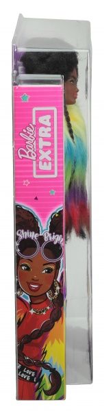 Кукла Barbie Экстра в радужной накидке