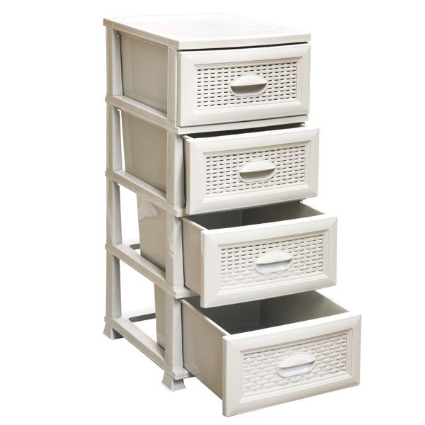 Комод пластиковий Turan Plastik 900х370х430 мм 