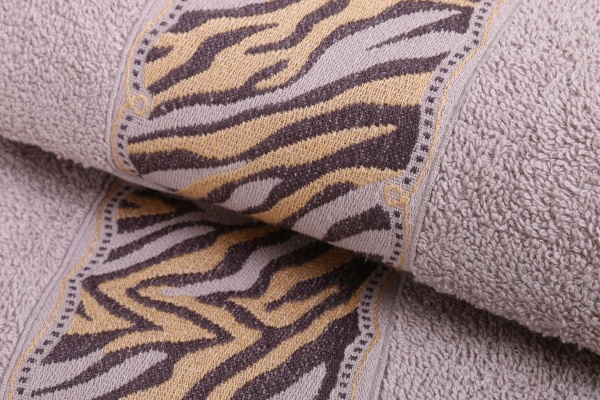 Набор полотенец Tiger 2 шт. серый Karna 