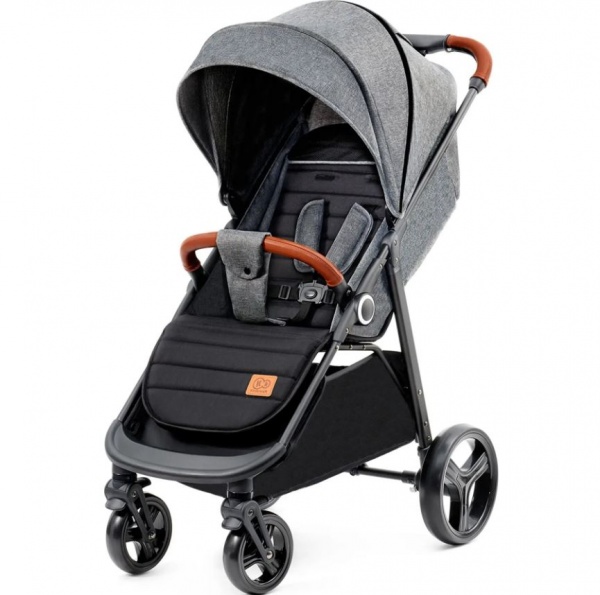 Коляска прогулянкова Kinderkraft Grande Plus Grey KSGRAN00GRY0000 