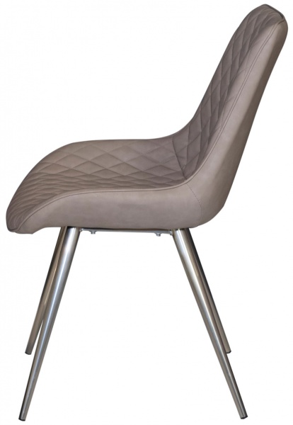 Стул Моріс DC-1830 530х590х850 мм бежевый / хром