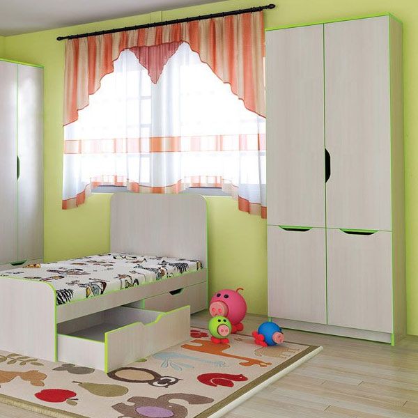 Шкаф Феникс Маттео 2Д/1Ш 210x80x50 см Дуб молочный