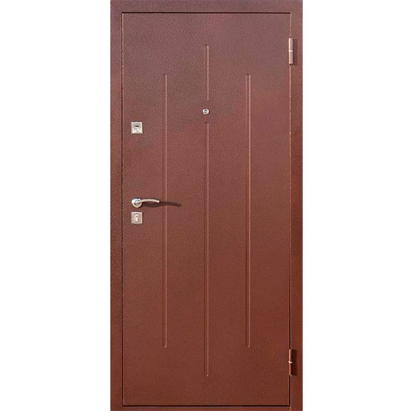Двері металеві Стройгост 5 Венге Стандарт 980x2060x60 мм праві