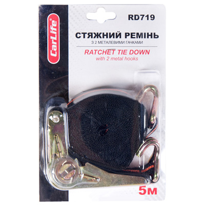 Стяжной ремень CarLife RD719 5 м