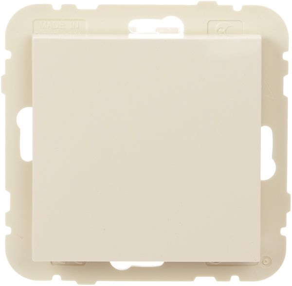 Вимикач одноклавішний Efapel Logus без підсвітки 10 А 250В IP20 слонова кістка
