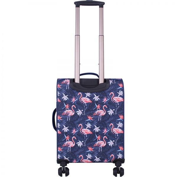 Чемодан Bagland 36 л разноцветный Фламинго 37966194 суб. 762 