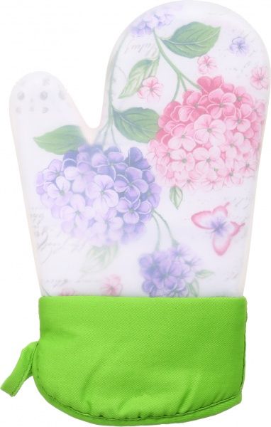 Прихватка силиконовая гортензия 18x30 см Luna 