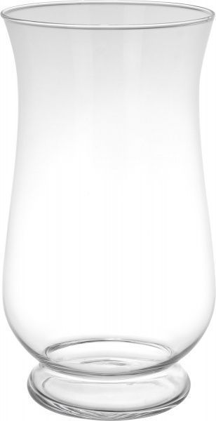 Ваза скляна прозора Тюліп 30х18 см Wrzesniak Glassworks