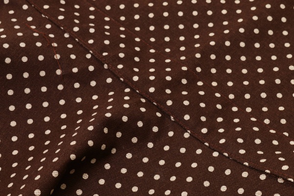 Фартук Lucy коричневый горошек La Nuit