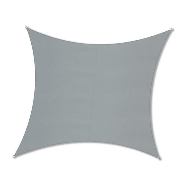 Тент парусPOLI квадрат 3,6x3,6 м серый серый 