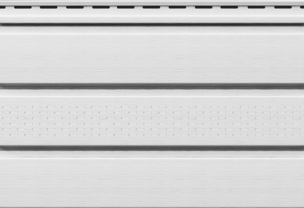 Панель-софіт VOX перфорована 2,7x0,3 м 0,81 кв.м білий SV-07 