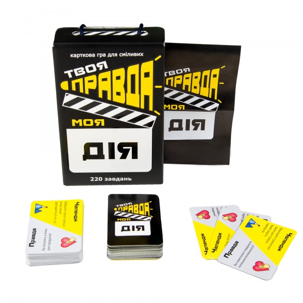 Гра настільна Strateg Твоя правда моя дія 30233
