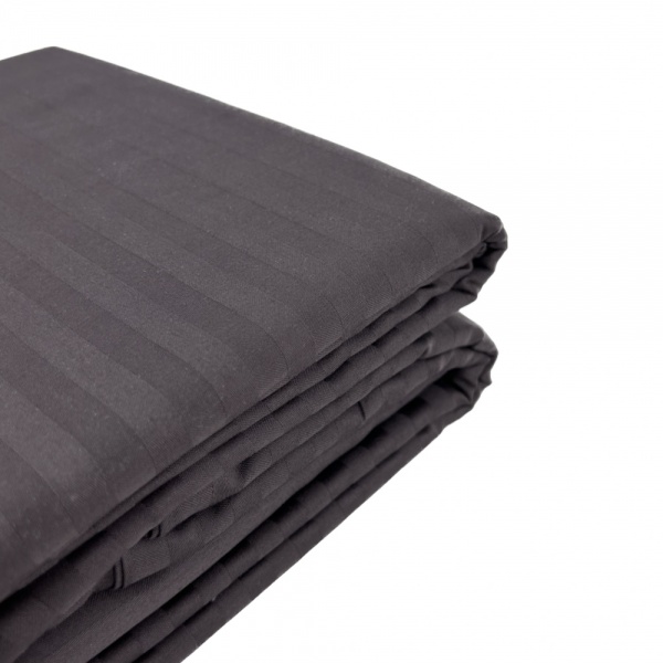 Комплект постільної білизни Stripe 2.0 шоколад SoundSleep 