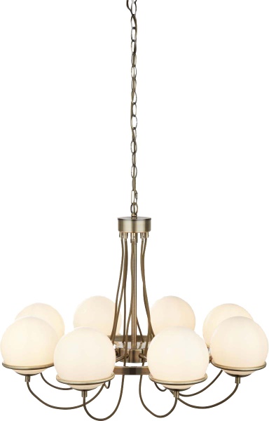 Підвіс Arte Lamp BERGAMO A2990LM-8AB 8x40 Вт E14 білий 