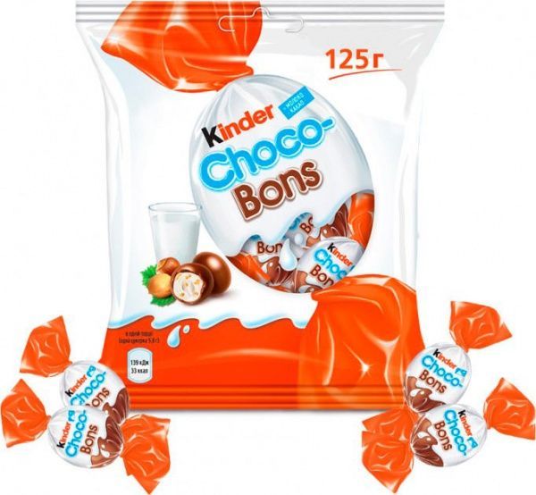 Шоколадні цукерки Kinder Choco-Bons 125 г 