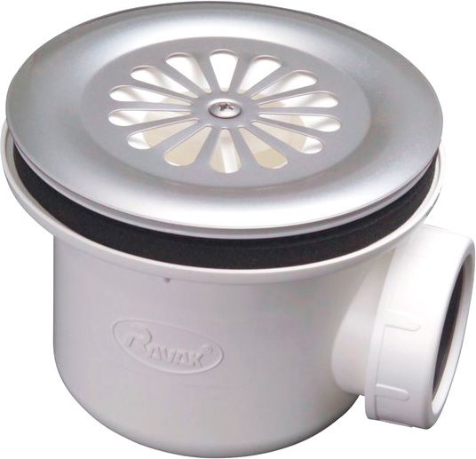 Поддон душевой Ravak Ronda 90 ST R-500 + сифон Basik 90 chrome