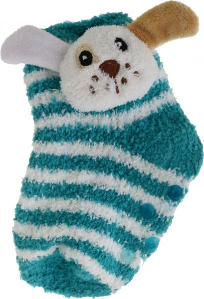 Носки детские JIANGSU Funny собачка MWSE012/dog р.23-25 голубой с белым 