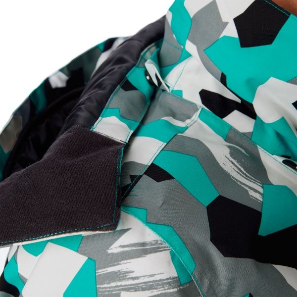 Куртка McKinley Gisela wms 408184-901915 36 чорно-м'ятний