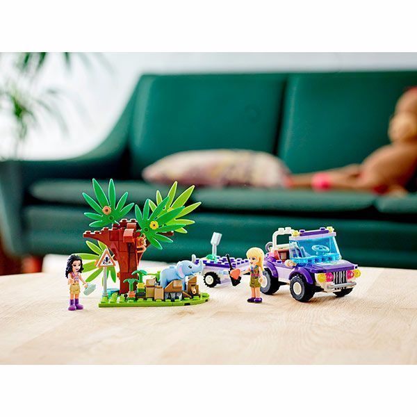 Конструктор LEGO Friends Джунгли: спасение слонёнка 41421
