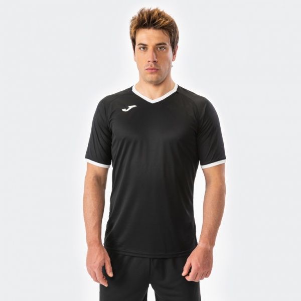 Футбольная форма Joma SET ACADEMY BLACK-WHITE S/S 101097.102 8XS-7XS черныйбелый
